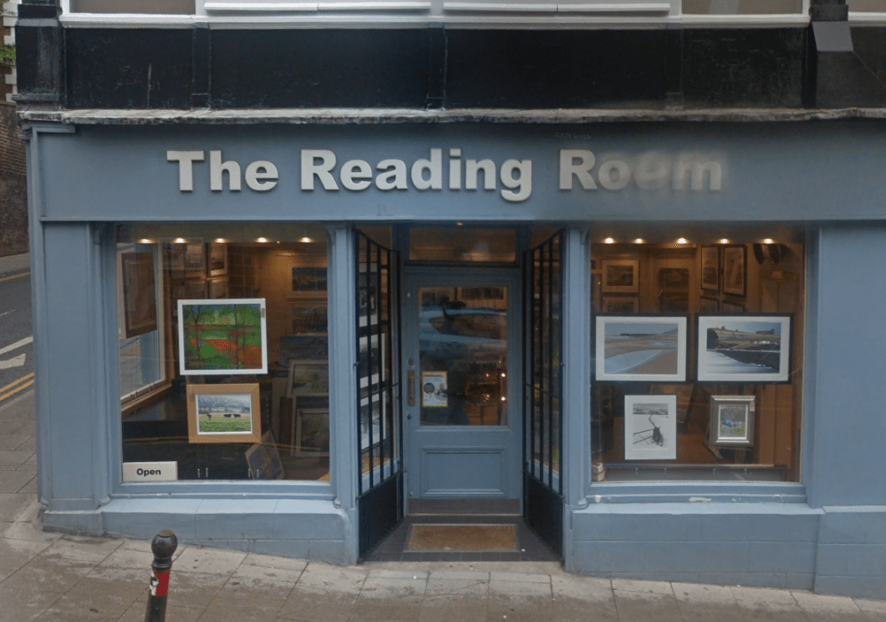 The Reading Room Gallery as seen on Google Street View